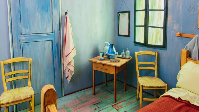 Illustration for article titled You Can Now Sleep In This Trippy Airbnb Bedroom Based on a Van Gogh Painting
